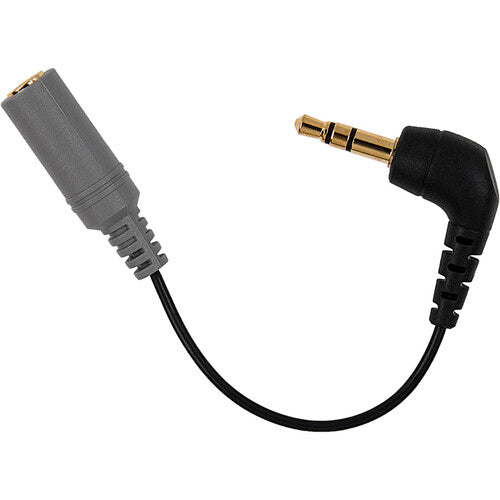 FotodioX SC3 Adaptador Cable 3.5mm TRRS a TRS 4.5" Blindado Oros Plated