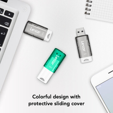 Lexar 32GB JumpDrive S60 USB 2.0 Memoria USB con cubierta deslizante