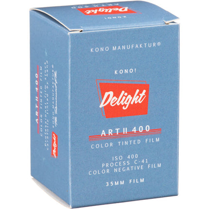 KONO Delight ART II 400 Película 35mm ISO 400 36 Exposiciones Color Tinte