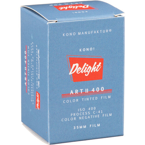 KONO Delight ART II 400 Película 35mm ISO 400 36 Exposiciones Color Tinte