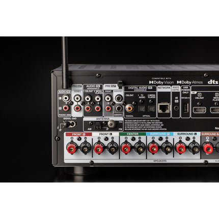 Denon X-Series AVR-X1800H receptor AV red 7.2 canales 8K60 HDMI 6 entradas