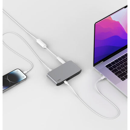 Belkin 5-in-1 Thunderbolt 4 Core Hub con 4 Puertos 40 Gb/s y Cable