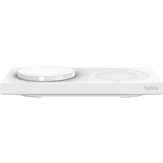 Belkin BoostCharge Pro 2 en 1 Cargador inalámbrico 20W Blanco USB-C PD 3.0