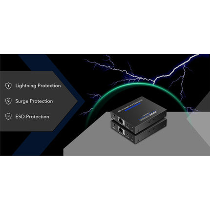Translite Global TL-HE565 Extensor HDMI HDR10 4K60 hasta 70m con Audio 3.5mm