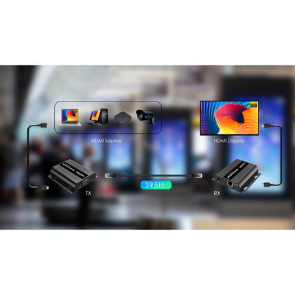 Translite Global TL-HE989 Extensor HDMI sobre IP HD 1080p 395 pies