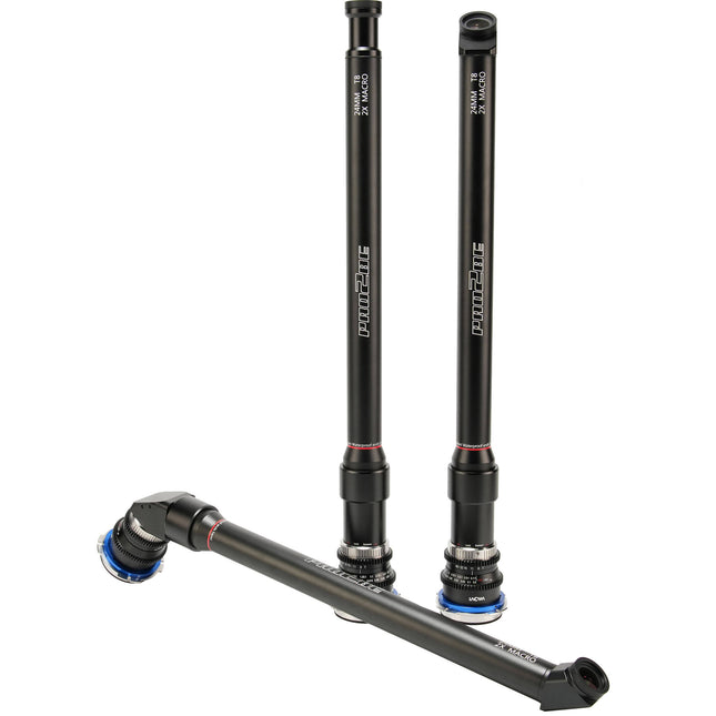Venus Optics LAOWA Pro2be 24mm T8 Juego de 3 lentes sonda 2x 90° periscopio 35° con estuche rígido