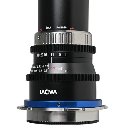 Venus Optics LAOWA Pro2be 24mm T8 Lente de sonda 2x ángulo 35° estuche rígido