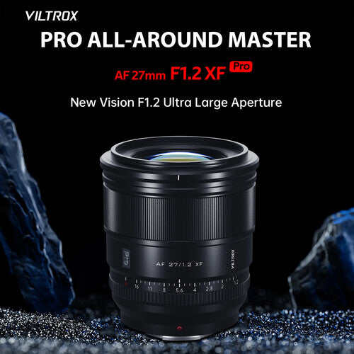 Viltrox 27mm f/1.2 Objetivo para Fujifilm X APS-C Motor STM y Resistente al Clima