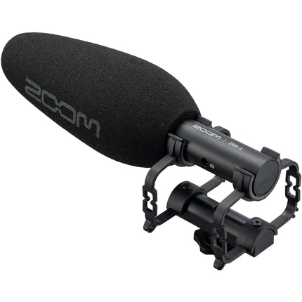 Zoom ZSG-1 Micrófono Supercardioide para Cámara con Shockmount y Paraviento