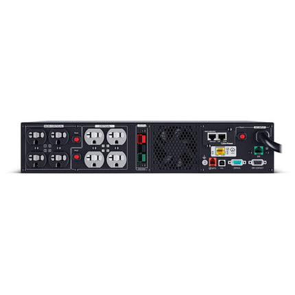 CyberPower PR2000RTXL2UCN SAI Convertible Rack Torre 2000VA 2000W 8 Salidas