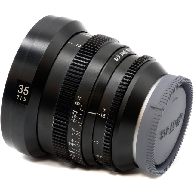SLR Magic MicroPrime CINE 35mm T1.5 Objetivo Cine APS-C Apertura Rápida