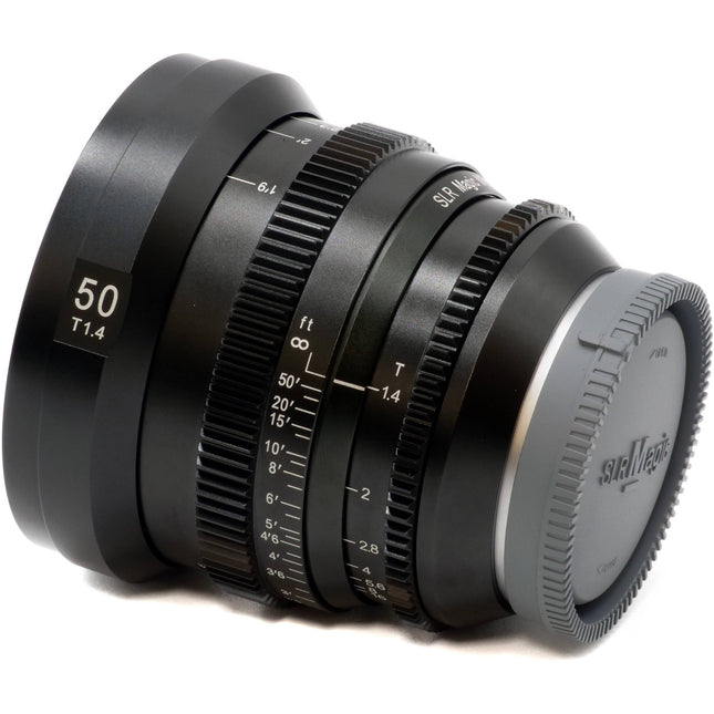 SLR Magic MicroPrime CINE 50mm T1.4 Lente para S35 APS-C Sony E Apertura Rápida T1.4 Diámetro 82mm