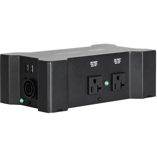 American DJ Power Bone T1ED Distribución de energía 4 salidas Edison 2 USB IP65