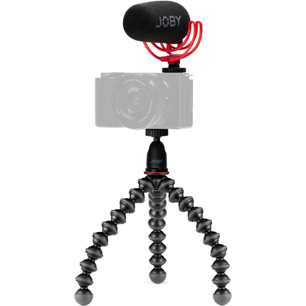 JOBY Essential Vlogger Kit trípode flexible 360° y micrófono on-camera