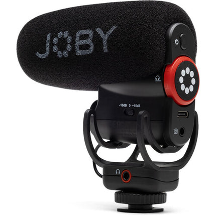 JOBY Real Time Vlogger Kit Micrófono Wavo PLUS Batería 30 Horas y Tripié Flexible