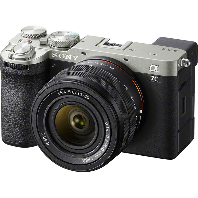 Sony a7C II Cámara Sin Espejo 33MP 10 fps con Lente 28-60mm Plata