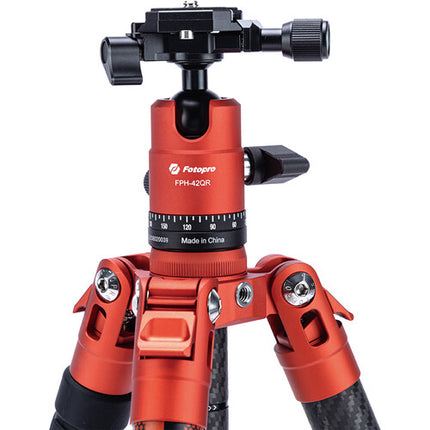 Fotopro X-Aircross 3 Trípode de Viaje Carbono 5 Secciones 59.4" Altura