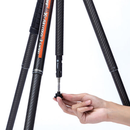 Fotopro X-Aircross 3 Trípode de Viaje Carbono 5 Secciones 59.4" Altura