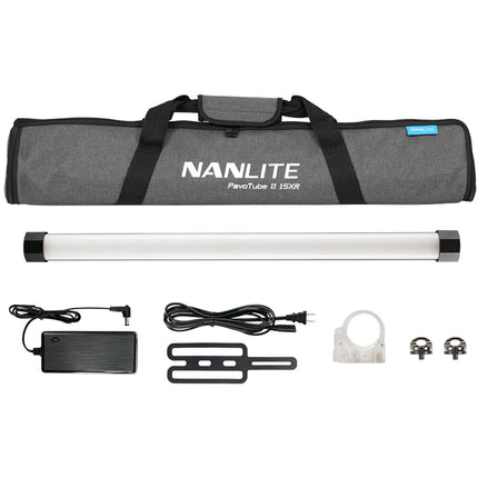 Nanlite PavoTube II 15XR Tubo LED RGB Pixel 2' 377 Lux 5600K Incluye Adaptador y Bolsa