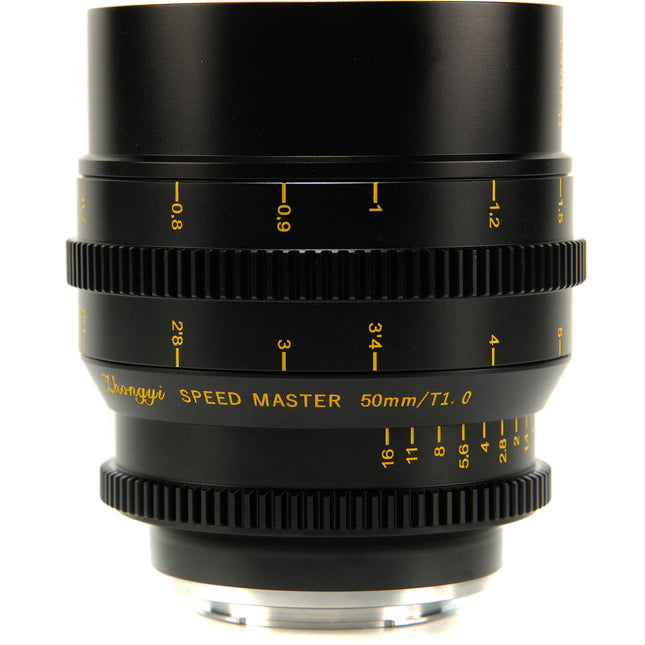 Mitakon Zhongyi Speedmaster S35 50mm T1 Lente Cine para Fujifilm X con Apertura Ultrarápida