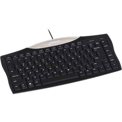 Evoluent EKB Teclado Compacto Cableado USB TKL 12 Teclas de Acceso Rápido