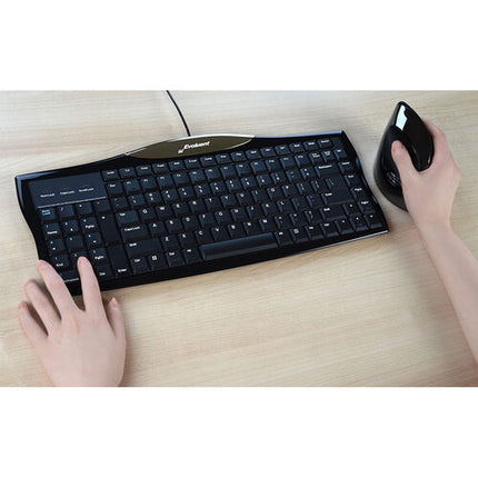 Evoluent R3K Teclado Ergonomico Cable USB para Mano Derecha con Teclado Numerico Izquierdo