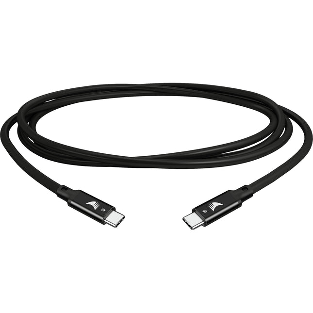 WyreStorm Cable USB-C 3.2 Gen 2x2 6.6 pies Compatible 4K 60Hz 100W Negro