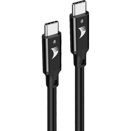 WyreStorm Cable USB-C 3.2 Gen 2x2 6.6 pies Compatible 4K 60Hz 100W Negro