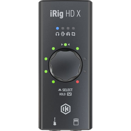 IK Multimedia iRig HD X Interfaz 24Bit96kHz USB-C Lightning Preamplificador