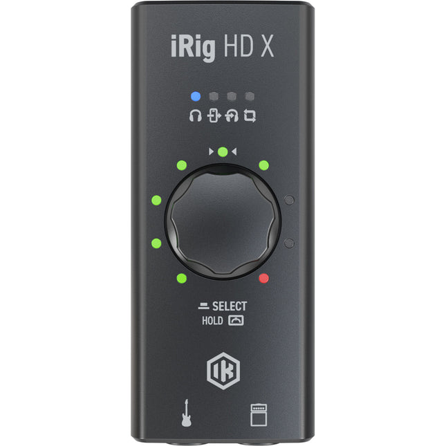 IK Multimedia iRig HD X Interfaz 24Bit96kHz USB-C Lightning Preamplificador