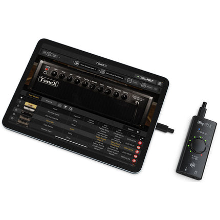 IK Multimedia iRig HD X Interfaz 24Bit96kHz USB-C Lightning Preamplificador