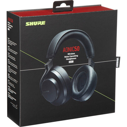 Shure AONIC 50 Gen 2 Auriculares Inalámbricos Over-Ear ANC 50mm 40Hrs Estuche