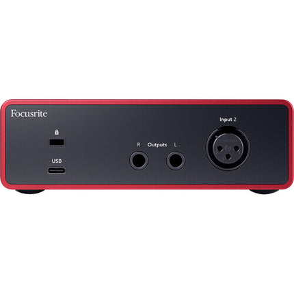 Focusrite Scarlett Solo Studio USB-C Interfaz de Audio 24-Bit 192kHz con Micrófono CM25 MkIII y Auriculares SH-450