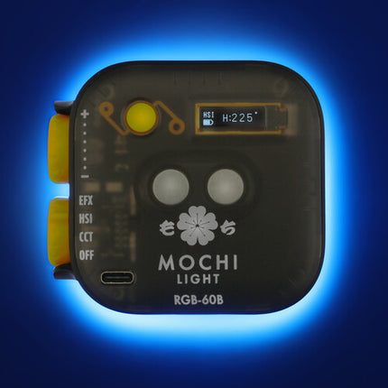 Genaray Mochi Panel de Luz RGB On-Cámara Mini 3x2.8 Pulg 5600K