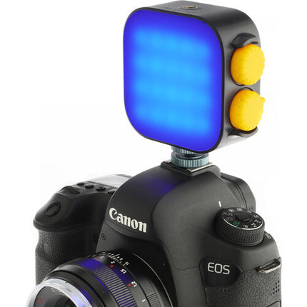 Genaray Mochi Panel de Luz RGB On-Cámara Mini 3x2.8 Pulg 5600K