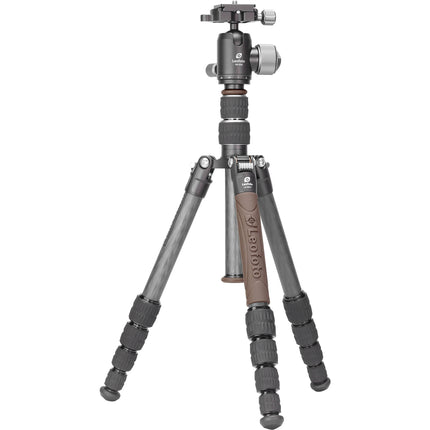 Leofoto LX-255CT Trípode de Fibra de Carbono 54.7" 17.6 lb con Cabezal XB-32