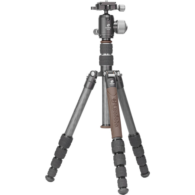 Leofoto LX-255CT Trípode de Fibra de Carbono 54.7" 17.6 lb con Cabezal XB-32