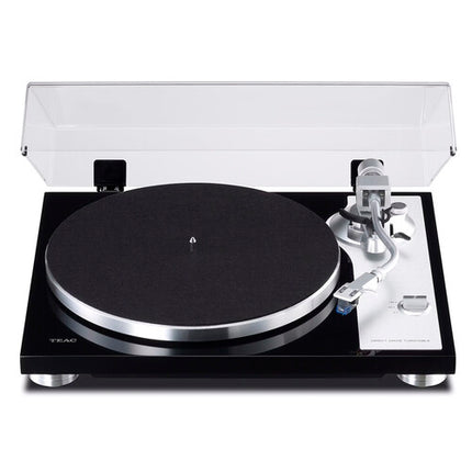 Teac TN-4D-SE Tocadiscos Manual Directo 33⅓ y 45 rpm Platter Aluminio Negro