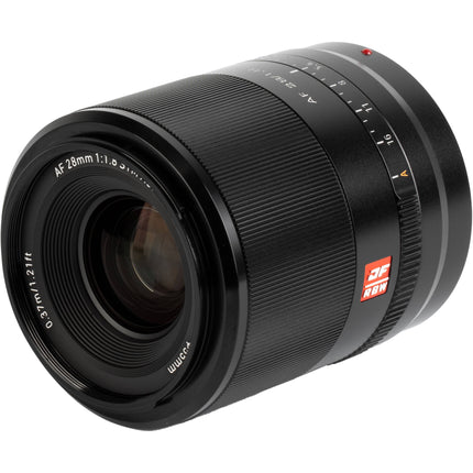 Viltrox AF 28mm f1.8 Lente gran angular para Nikon Z distancia mínima 37 cm