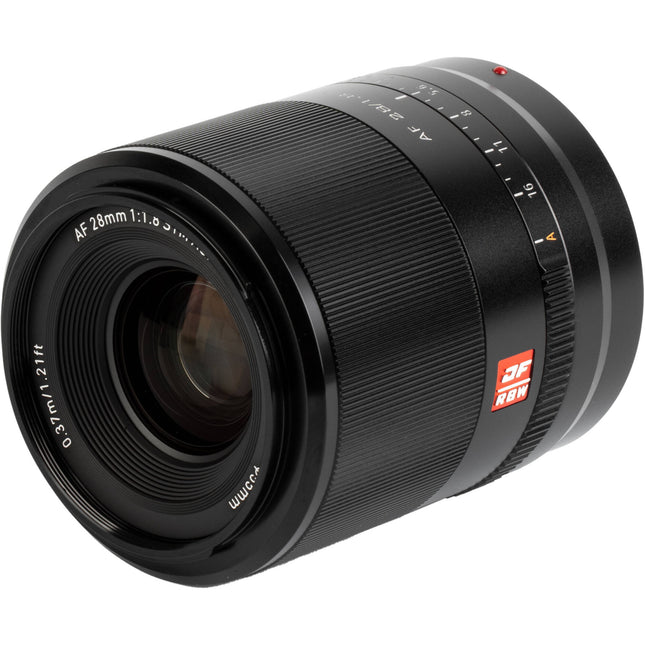 Viltrox AF 28mm f1.8 Lente gran angular para Nikon Z distancia mínima 37 cm