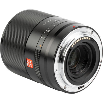 Viltrox AF 28mm f1.8 Lente gran angular para Nikon Z distancia mínima 37 cm