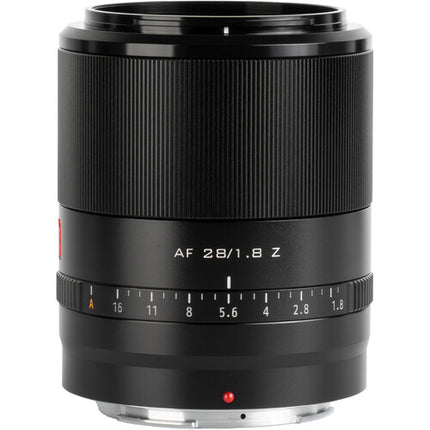 Viltrox AF 28mm f1.8 Lente gran angular para Nikon Z distancia mínima 37 cm