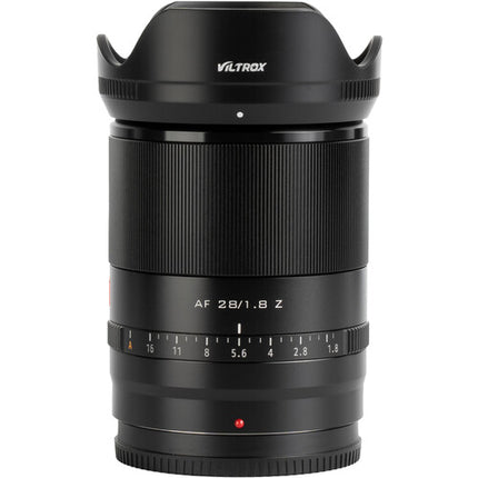 Viltrox AF 28mm f1.8 Lente gran angular para Nikon Z distancia mínima 37 cm