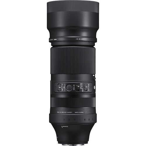 Sigma 100-400mm f5-6.3 DG DN OS Objetivo Contemporáneo Estabilizador 9 Láminas