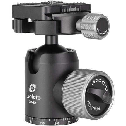 Leofoto LX-254CT Trípode de Fibra de Carbono 64.2" 17.6 lb con Cabezal XB-32