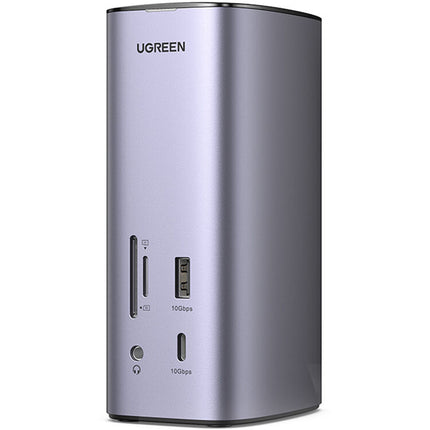 UGREEN 12 en 1 Estación de Acoplamiento Universal con 100W PD y Triple Pantalla 8K