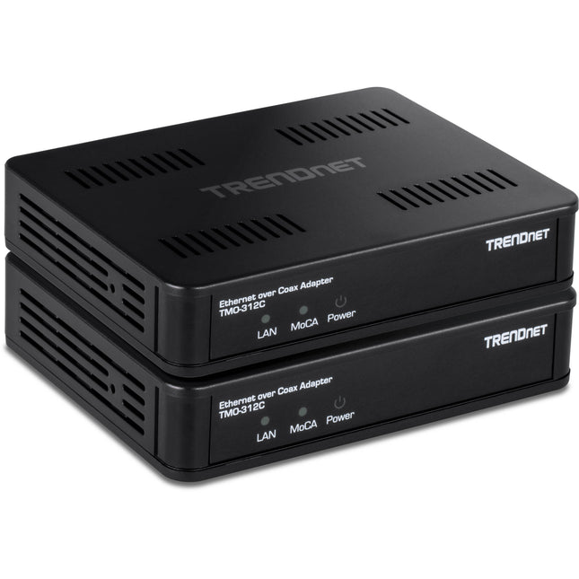 TRENDnet MoCA 2.5 Adaptador Ethernet sobre Coaxial Kit 2 Pack 2.5 Gb/s Gigabit