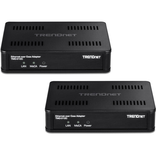 TRENDnet MoCA 2.5 Adaptador Ethernet sobre Coaxial Kit 2 Pack 2.5 Gb/s Gigabit