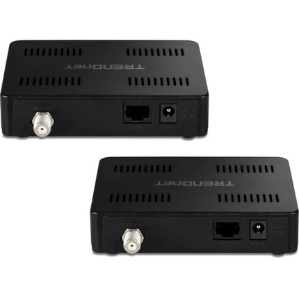 TRENDnet MoCA 2.5 Adaptador Ethernet sobre Coaxial Kit 2 Pack 2.5 Gb/s Gigabit