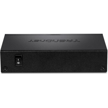 TRENDnet TPE-TG51g Switch de Red 5 Puertos Gigabit 60W PoE+ Fanless